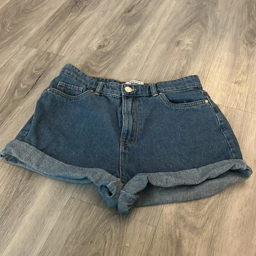 Refuge denim blue Mom shorts size 7 - Picture 3 of 8